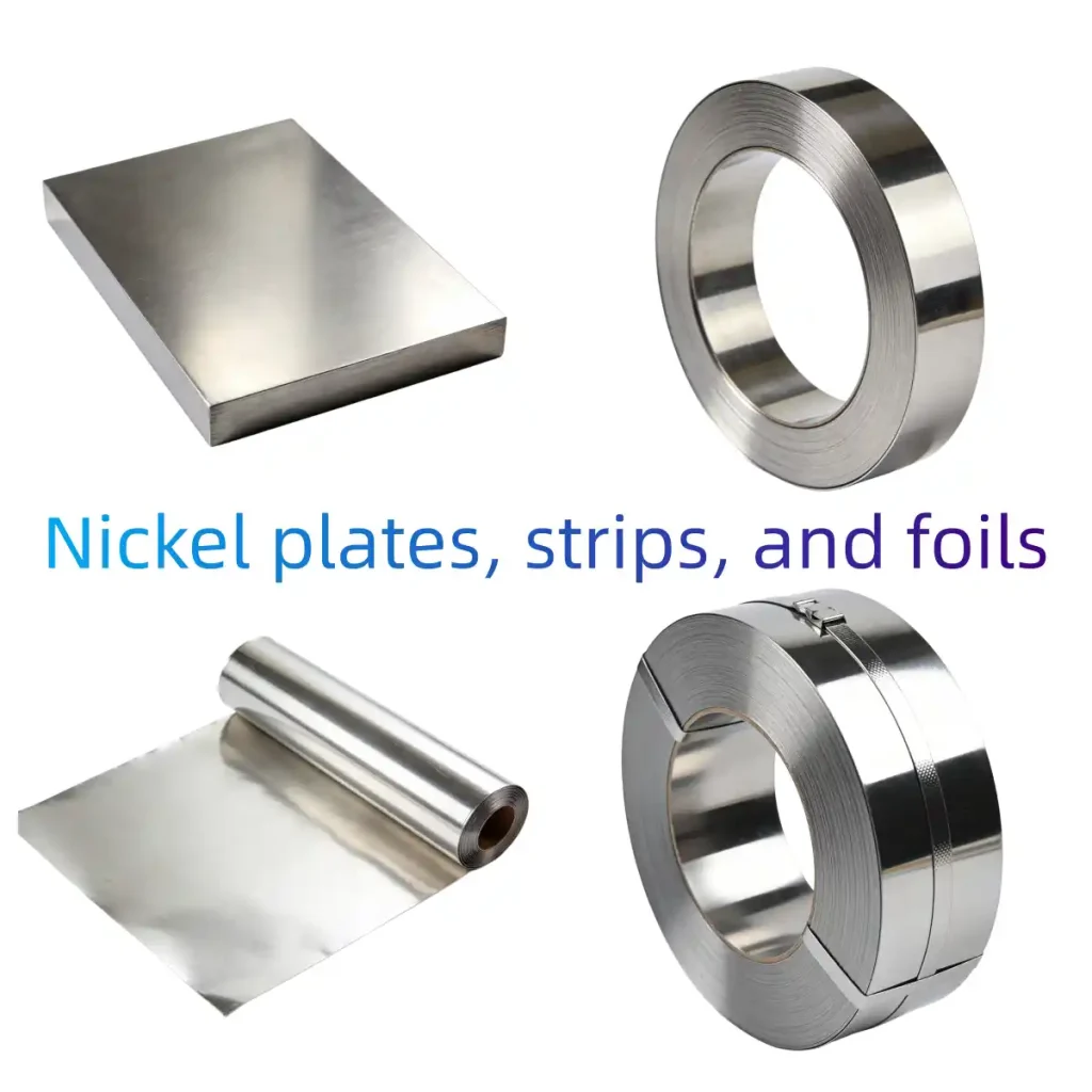 Nickel series metal products