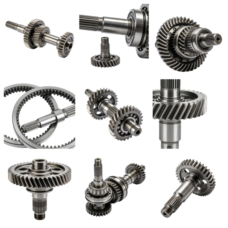 Strong manufacturer: high-temperature alloy forged gear shaft, special working conditions non-standard direct gear shaft, customized as needed