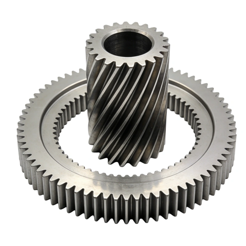 Customized as needed – Inconel alloy helical gears, high-temperature corrosion-resistant, dedicated for metallurgical equipment, special helical gears
