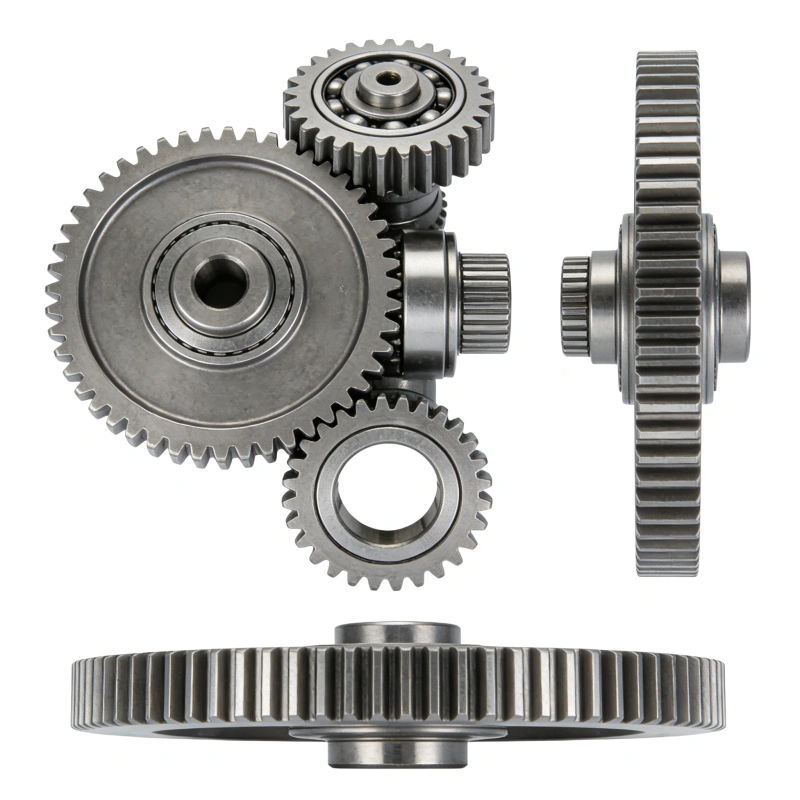 Precision forged impact-resistant rack and pinion gears. Large quantity, excellent price, stable supply for a long term.
