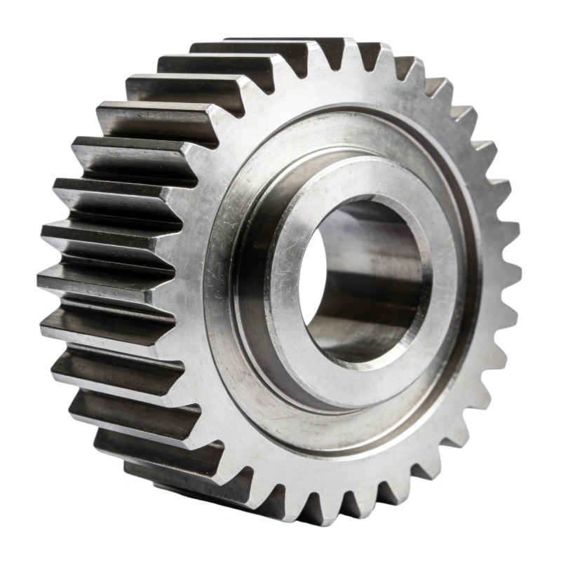 Factory direct supply of 45# steel precision forged spur gear with module ranging from 1 to 5mm. Wholesale of transmission gears for reducers