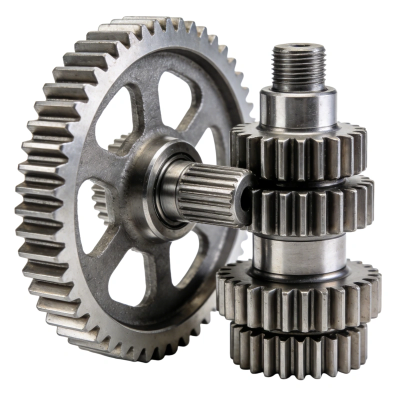 Non-standard customization of 35CrMo forged spur gear with HRC58-62 hard tooth surface, for machine tool conveyor belt transmission gears